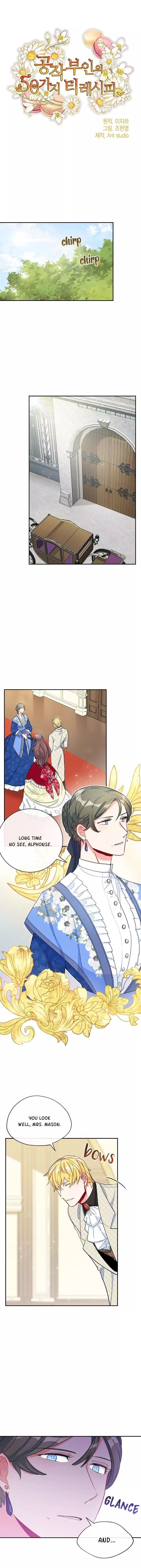 The Duchess' 50 Tea Recipes - Chapter 29 Page 1