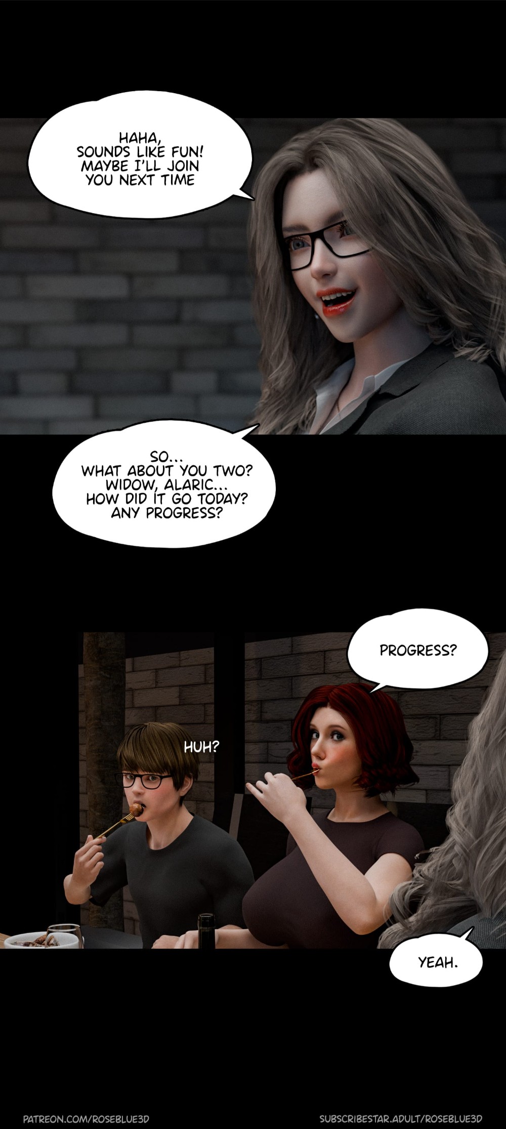 My Neighbor's Widow - Chapter 35 Page 27