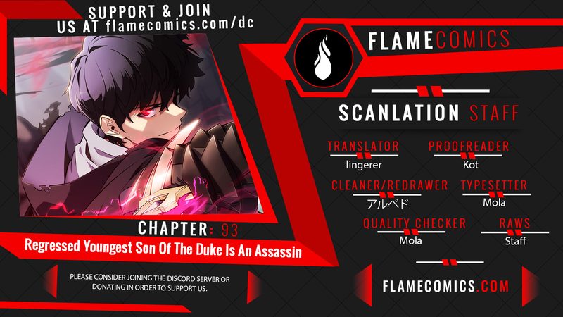 The Regressed Son of a Duke is an Assassin - Chapter 93 Page 1