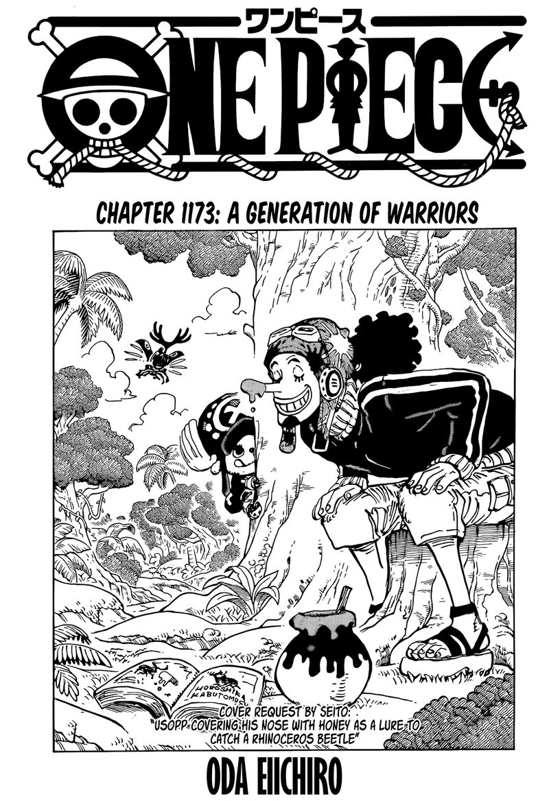 One Piece - Chapter 1173 Page 1