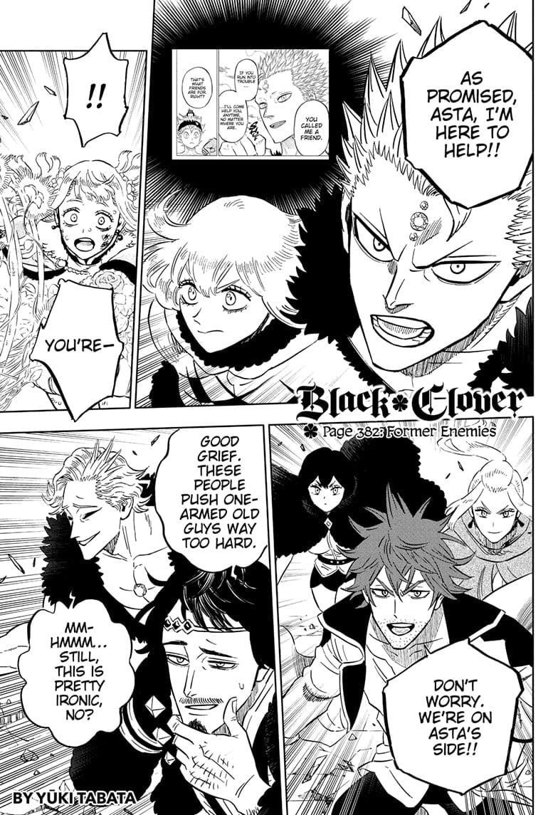Black Clover - Chapter 382 Page 1