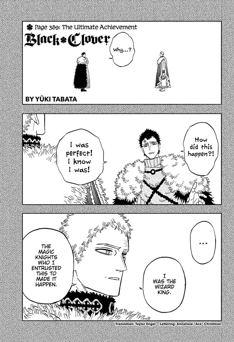 Black Clover - Chapter 389 Page 1