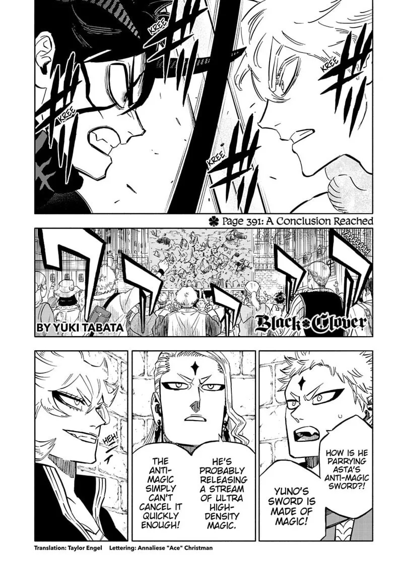 Black Clover - Chapter 391 Page 1