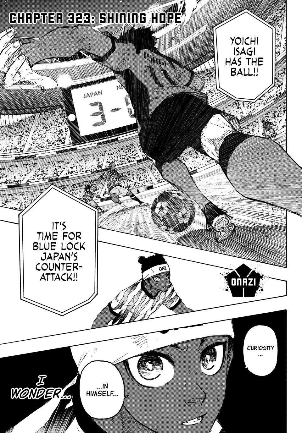 Blue Lock - Chapter 323 Page 1