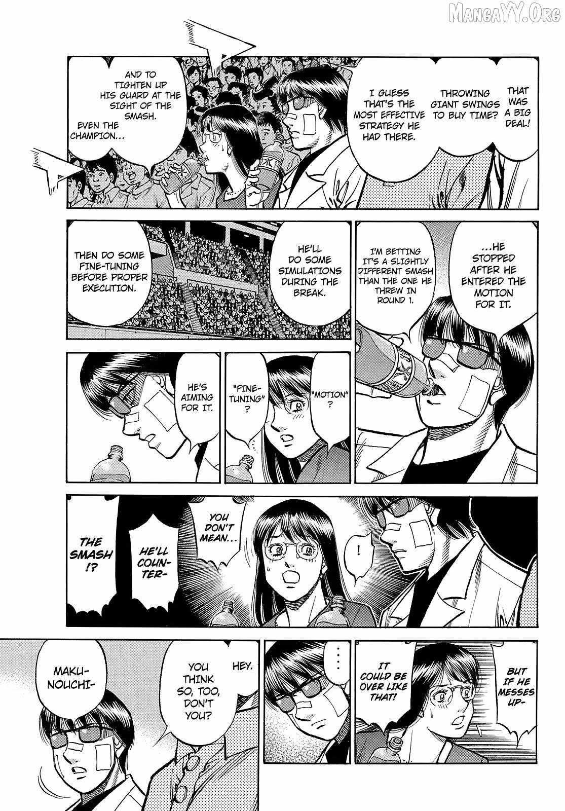 Hajime no Ippo - Chapter 1508 Page 8