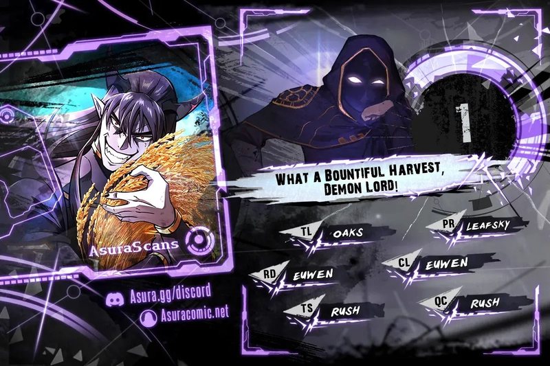 What a Bountiful Harvest, Demon Lord! - Chapter 1 Page 1