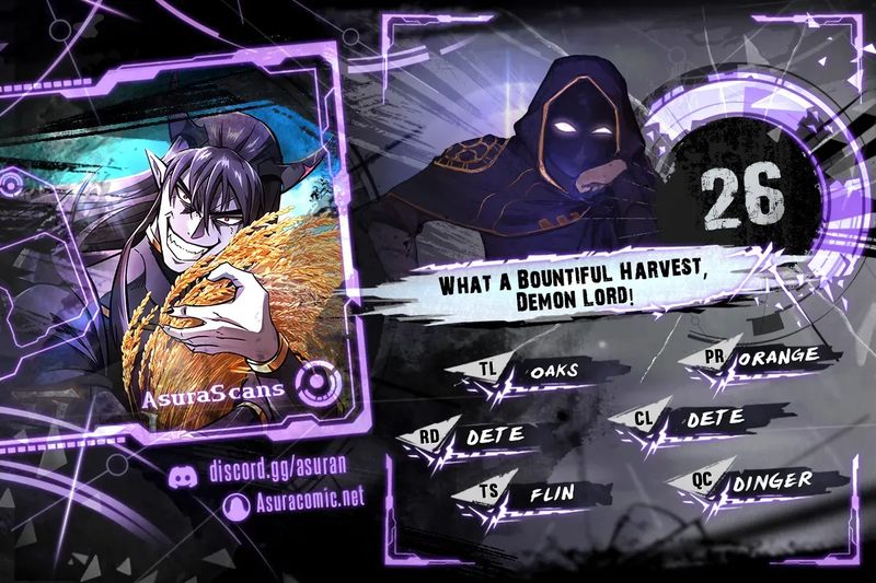 What a Bountiful Harvest, Demon Lord! - Chapter 26 Page 1