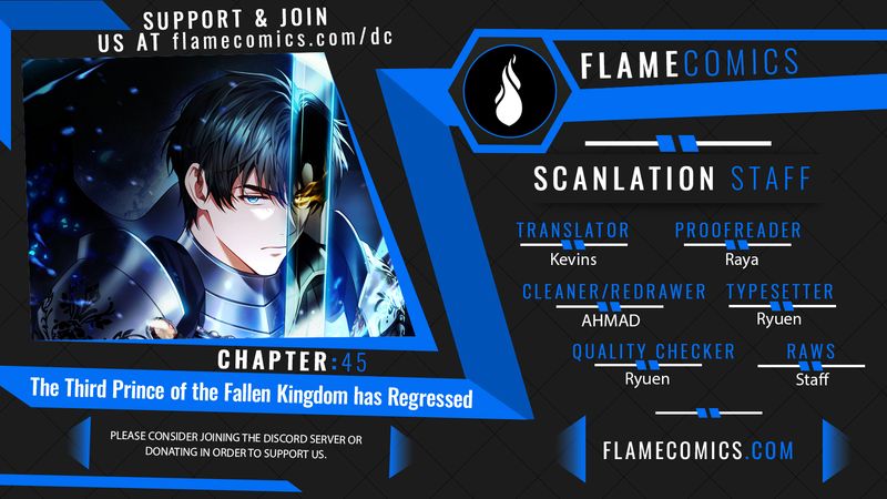 The Third Prince of the Fallen Kingdom has Regressed - Chapter 45 Page 1