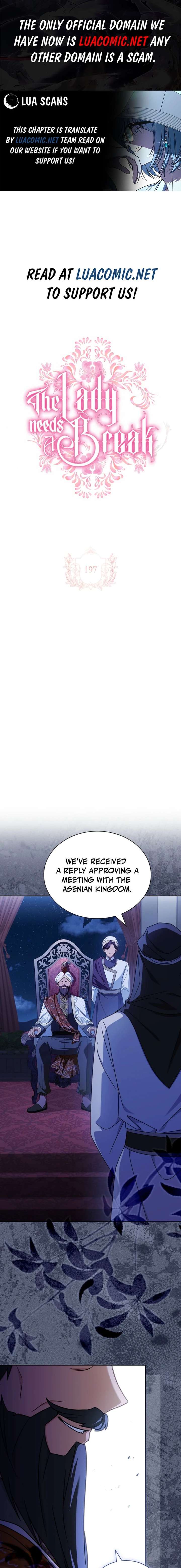 The Lady Wants to Rest - Chapter 197 Page 1