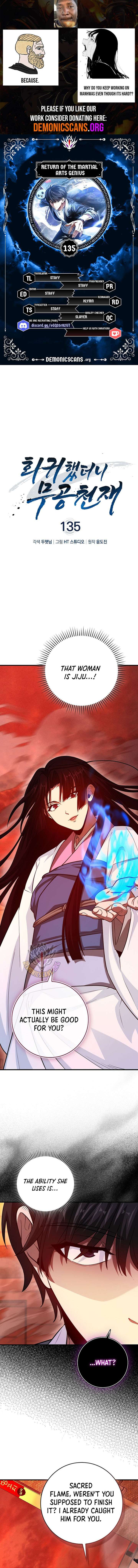 Return of the Martial Arts Genius - Chapter 135 Page 1