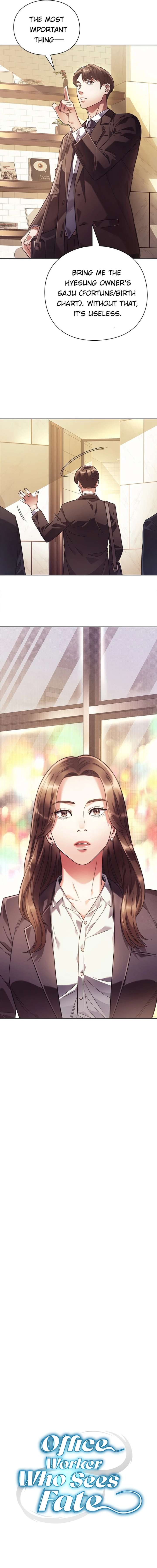 Office Worker Who Sees Fate - Chapter 21 Page 8