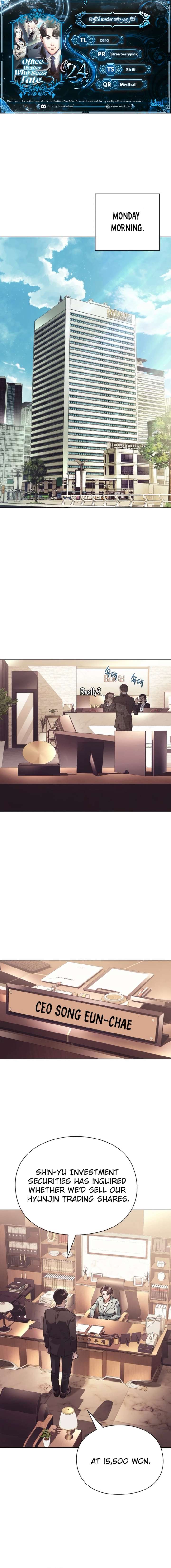 Office Worker Who Sees Fate - Chapter 24 Page 1