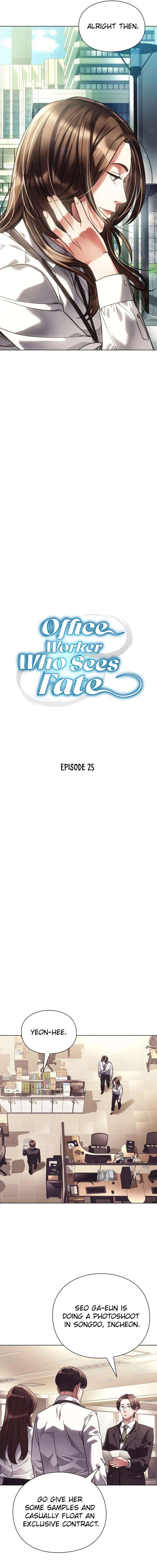 Office Worker Who Sees Fate - Chapter 25 Page 8