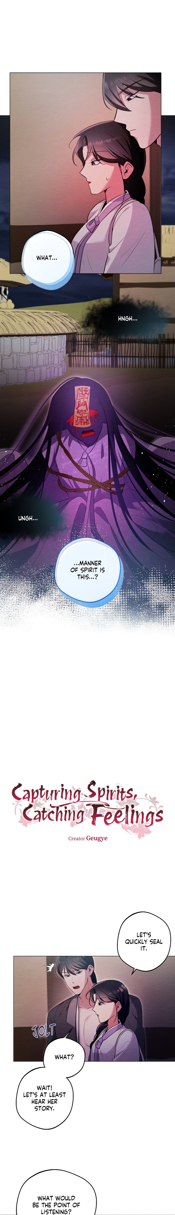 Capturing Spirits, Catching Feelings (Uncensored) - Chapter 16 Page 1
