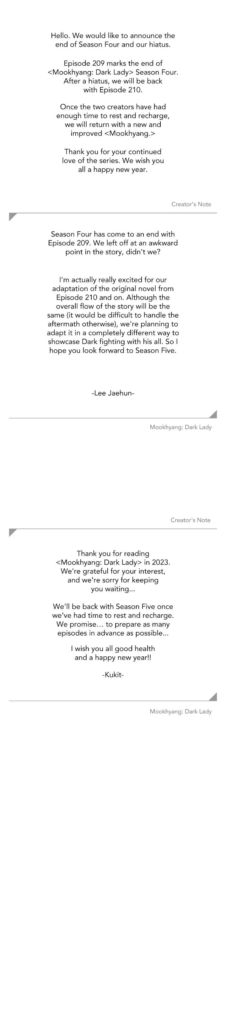 MookHyang – Dark Lady - Chapter 209 Page 38