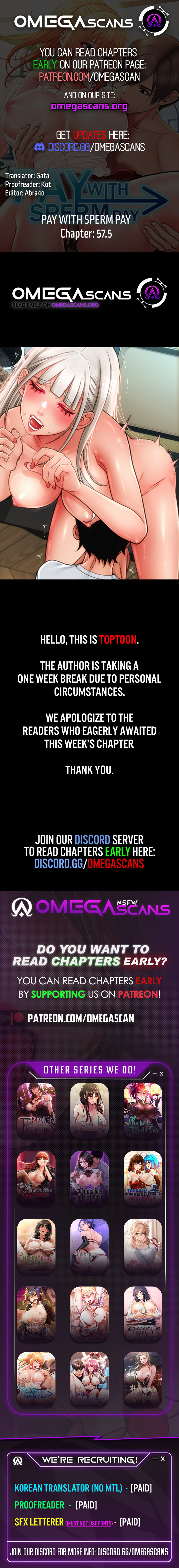 Pay with Sperm Pay - Chapter 57.5 Page 1